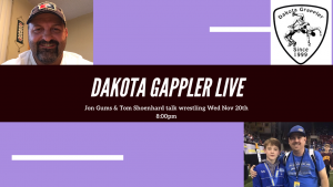 Dakota Grappler Live with Tom Schoenhard