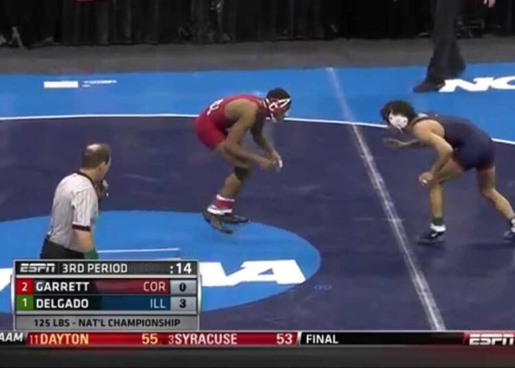 Video of the Day! Jesse Delgado 2014 NCAA Wrestling Champion (125 lb)