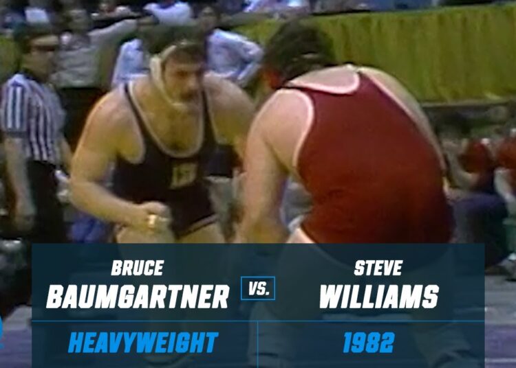Video of the Day! Bruce Baumgartner vs. 'Dr. Death' Steve Williams: 1982 NCAA title match (3rd period)