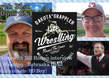 Dakota Grappler Live tonight with Mark Manning