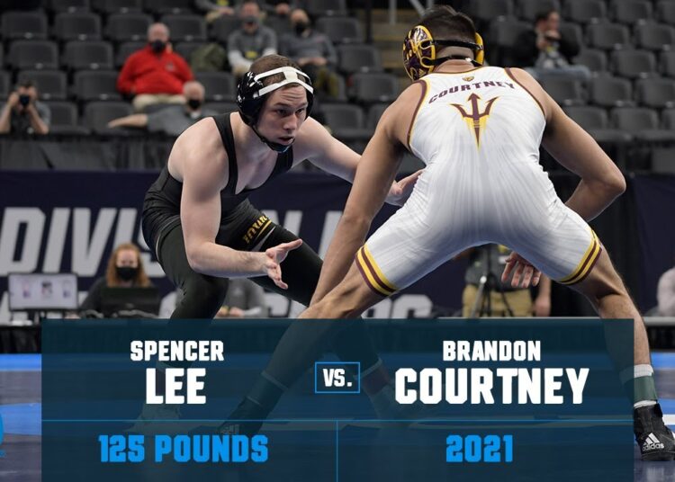Video of the Day! Spencer Lee vs. Brandon Courtney: 2021 NCAA Title (125 lbs.)