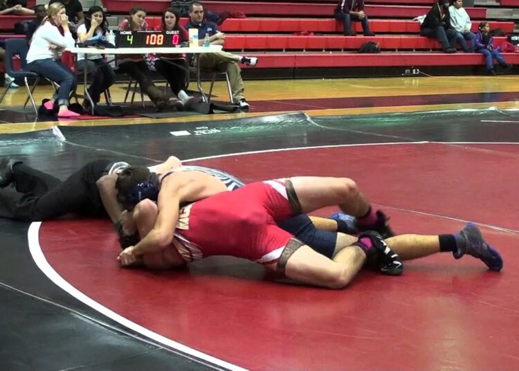 Video of the Day! WICKED GUILLOTINE PIN Dean Baynon Wrestling