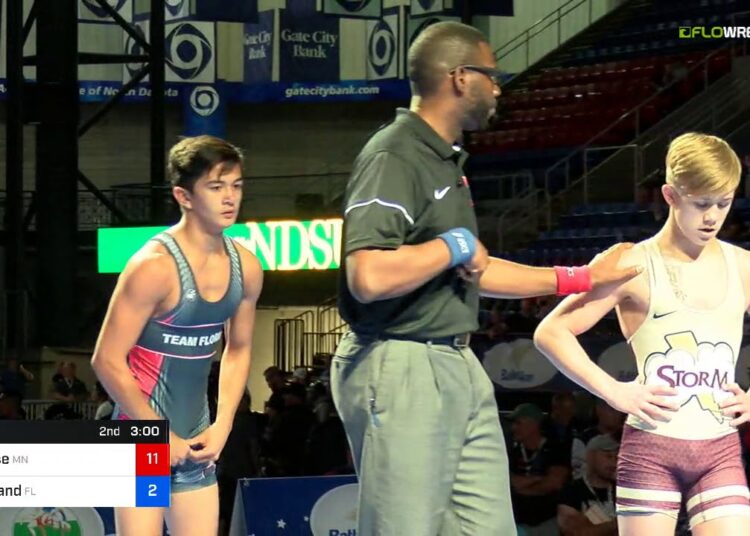 Video of the Day! 2018 USMC-USAW Cadet & Junior GR Nationals/Junior 113 Finals – Paxton Creese (MN) Vs. Ryan Rowland