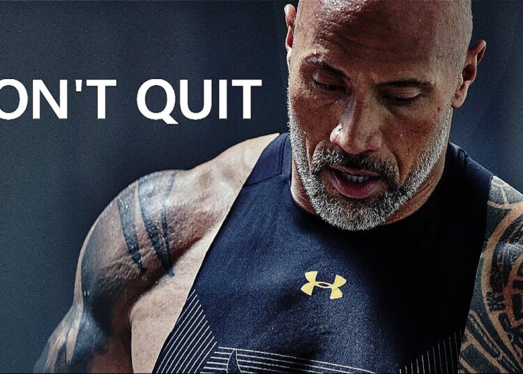 Motivation Monday Video of the Day! DONT QUIT – Motivational Workout Speech