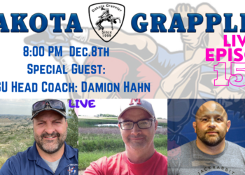 Dakota Grappler Live Wed! Special Guest Damion Hahn