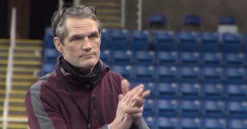 Bismarck High Coach Jeff Schumacher NHSACA National Coach of the Year