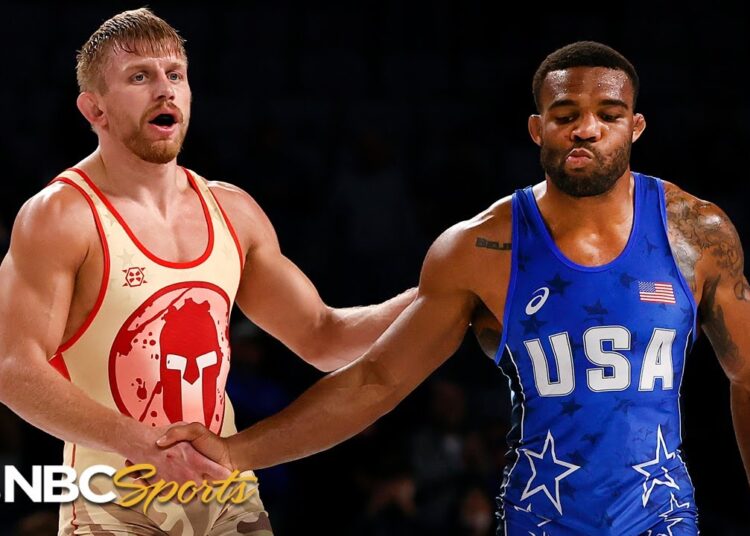 Video of the Day! Kyle Dake SHOCKS Jordan Burroughs at Olympic wrestling trials | NBC Sports