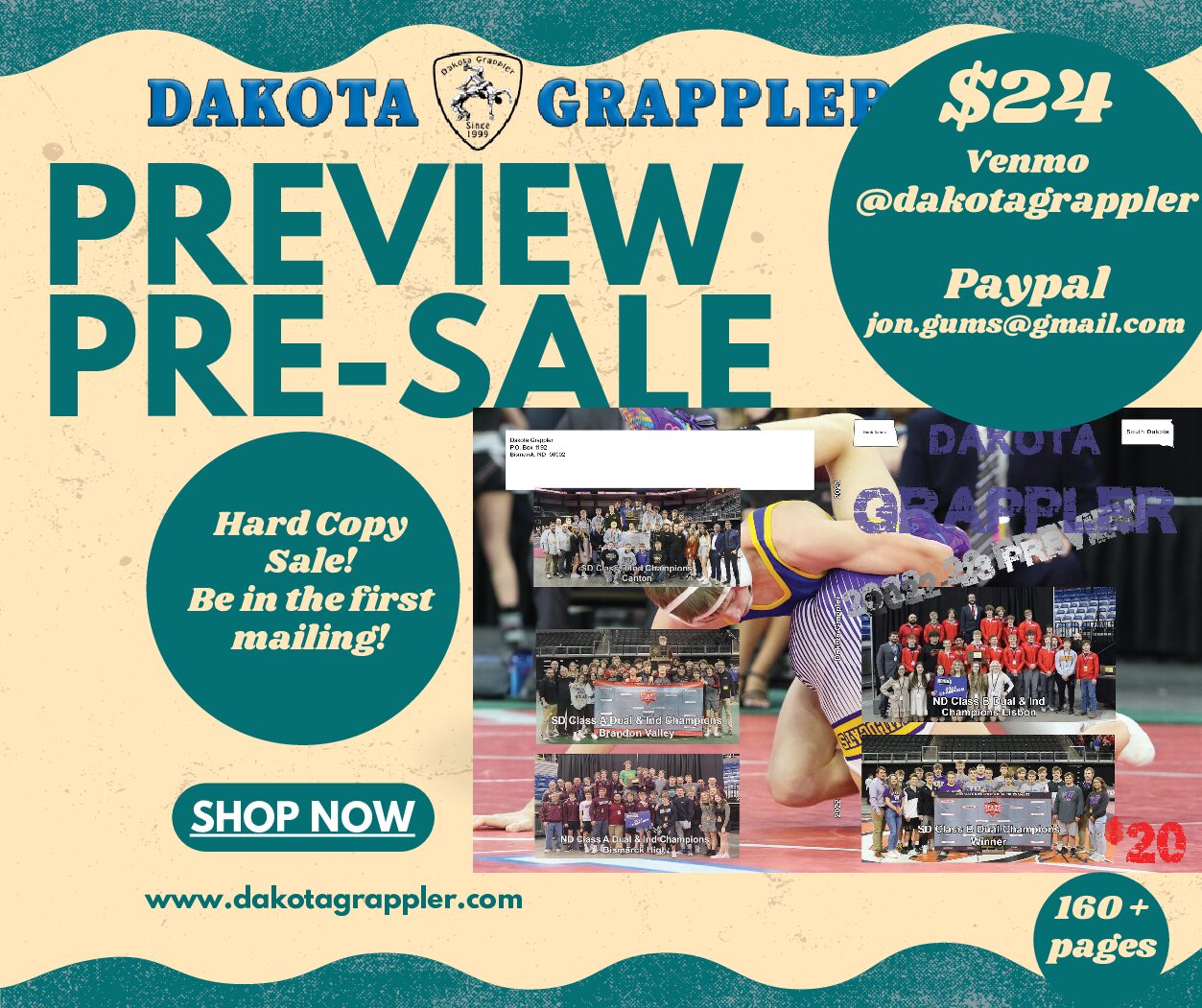 Pre-Sale 2022-23 Dakota Grappler Preview