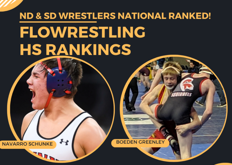 ND & SD National Ranked Wrestlers