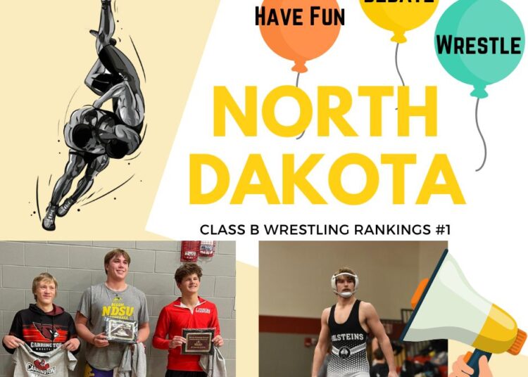 Dakota Grappler North Dakota Class B Rankings #1