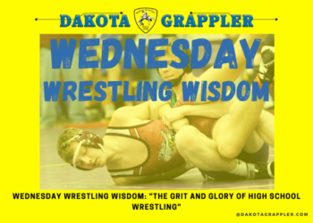Wednesday Wrestling Wisdom: “The Grit and Glory of High School Wrestling”