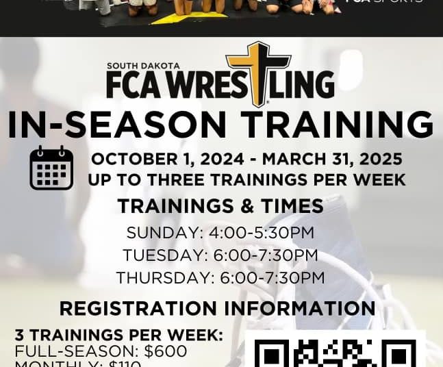 SD FCA Wrestling Opportunity
