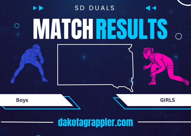 SD HS Wrestling Results 12.12.24