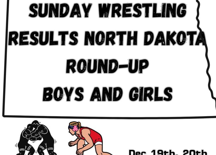 Weekend Wrestling Results Round-up North Dakota 12-19 and 12-20