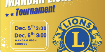 2025 Mandan Lions Day 1 Results